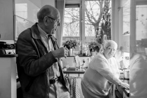 John en Mary overleggen John en Mary overleggen